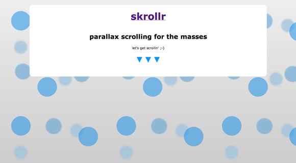 滾動視差網站工具與教程 滾動視差網站工具與教程