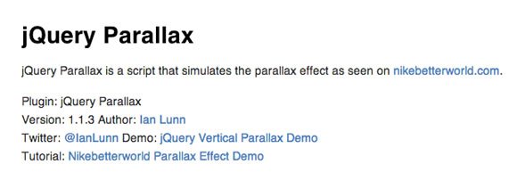 滾動視差網站工具與教程 滾動視差網站工具與教程