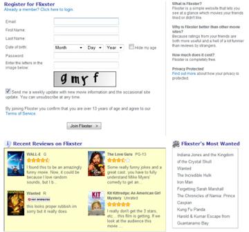 圖 13.太多分散用戶注意力的內(nèi)容，對(duì)用戶專心完成注冊(cè)沒有幫助